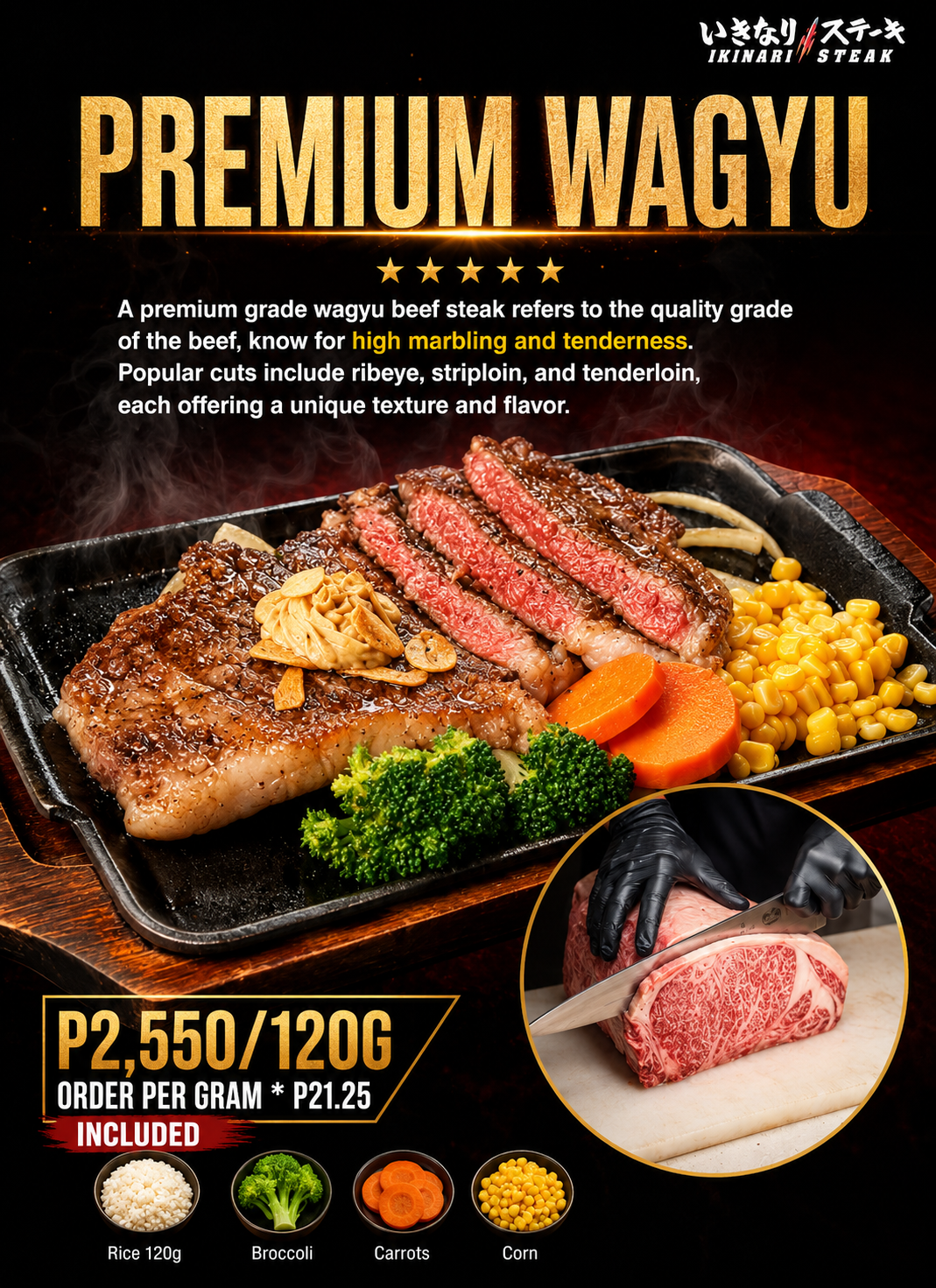 Menu page