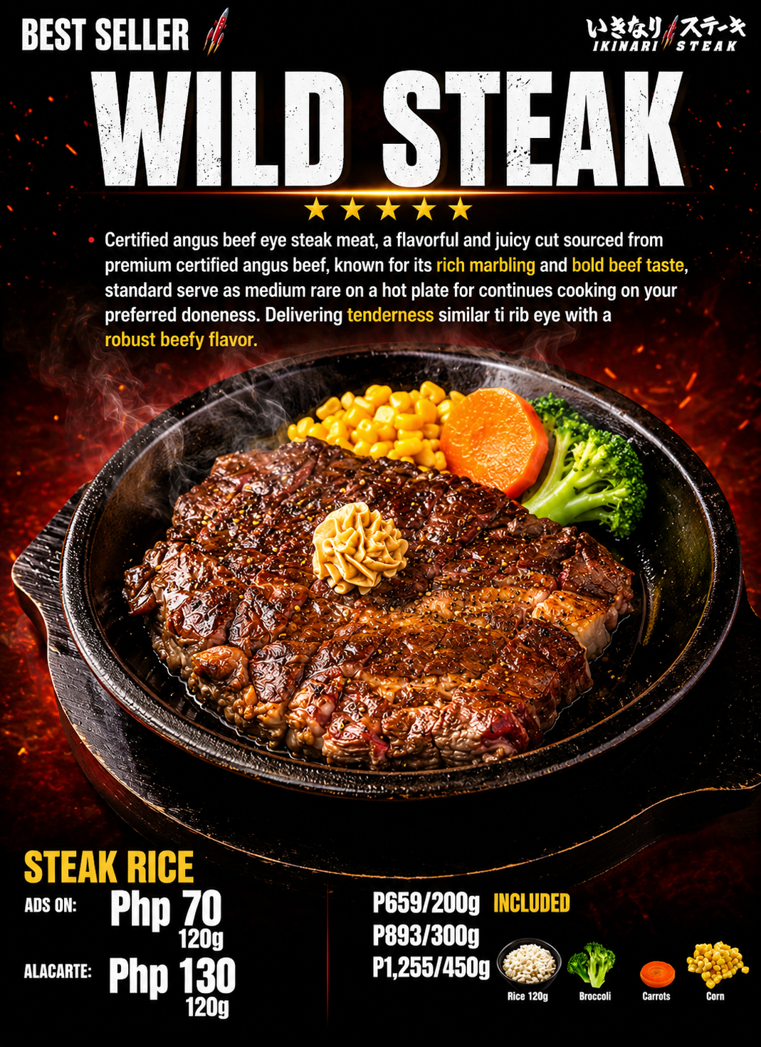 Menu page